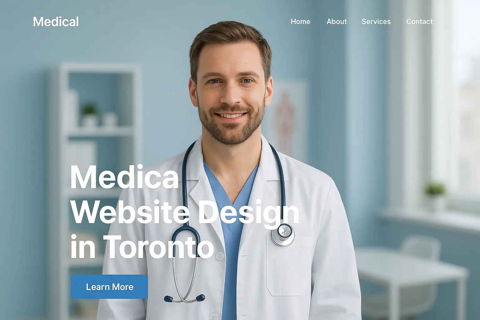 Medical website design in Toronto