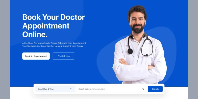 Appointment booking website design in Toronto